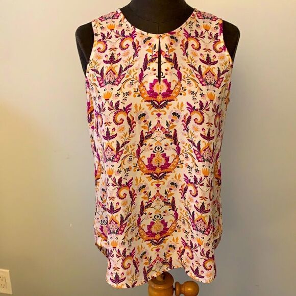 Violet + Claire Paisley Floral Blouse - Picture 1 of 7